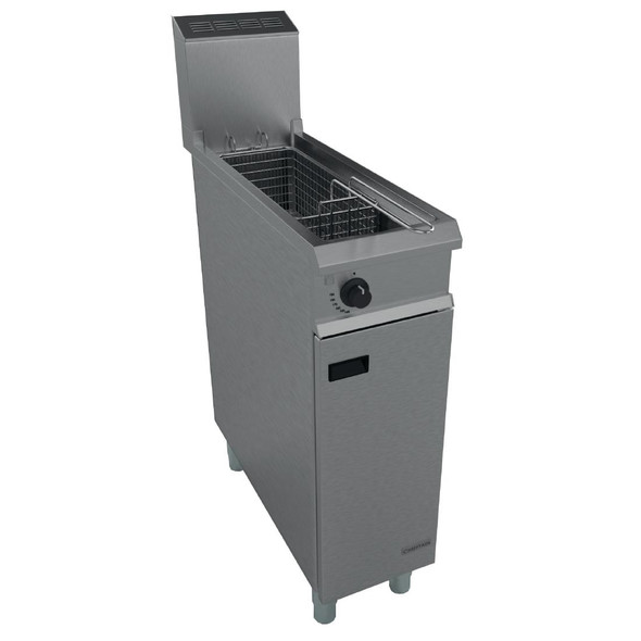 Falcon Chieftain Single Tank Single Basket Free Standing Propane Gas Fryer G1808X G907-P