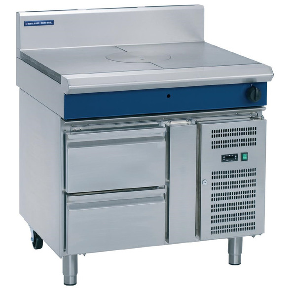 Blue Seal Evolution Target Top with Refrigerated Base LPG 900mm G57-RB/L GK380-P