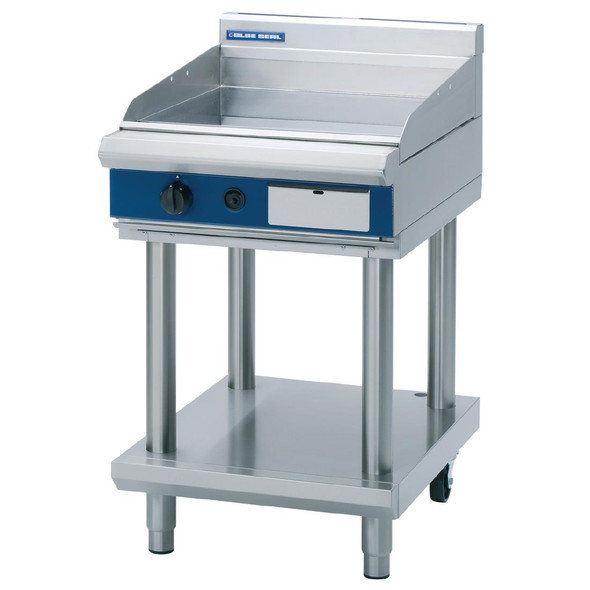 Blue Seal Evolution Griddle with Leg Stand Nat Gas 600mm GP514-LS/N GK416-N