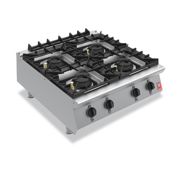 Falcon F900 Four Burner Countertop Boiling Hob Propane Gas G9084 GR402-P