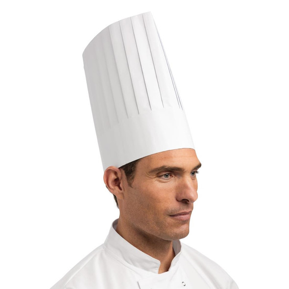 eGreen Disposable Chefs Hat White (Pack of 50) A250