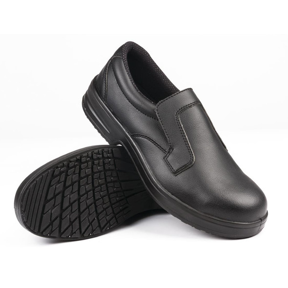 Slipbuster Lite Slip On Safety Shoes Black 36 A845-36