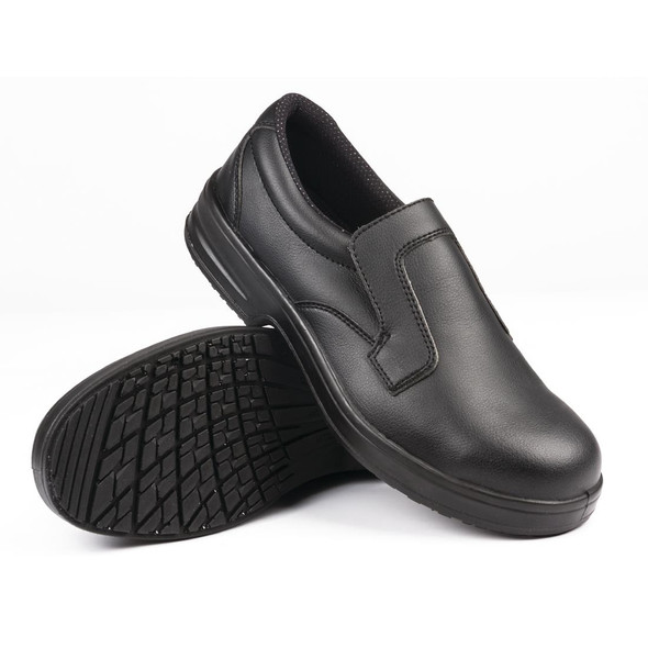 Slipbuster Lite Slip On Safety Shoes Black 38 A845-38
