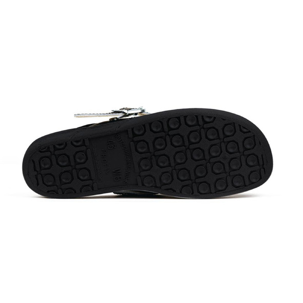Abeba Microfibre Clogs Black Size 40 A898-40
