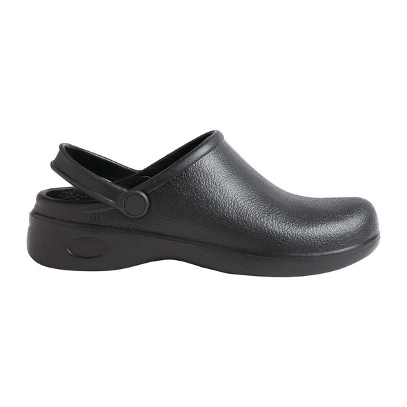 Nisbets Essentials Chefs Clog Black 3637 B979-3637