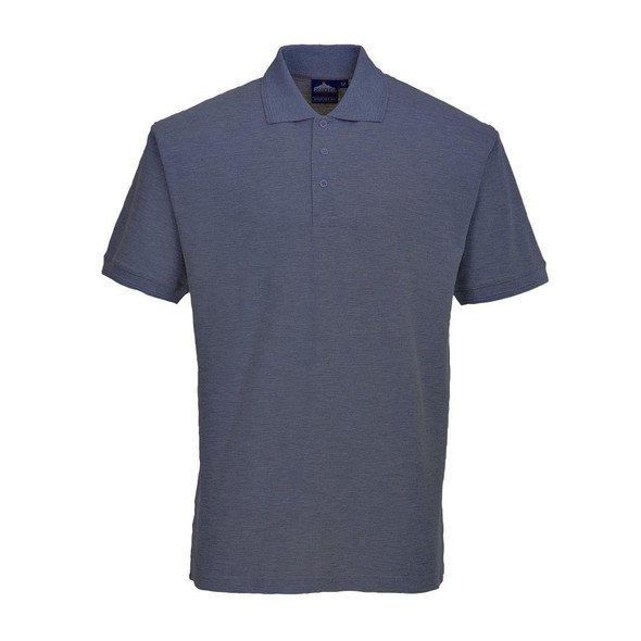 Portwest Polo Shirt Metal Grey - Size XL BB734-XL
