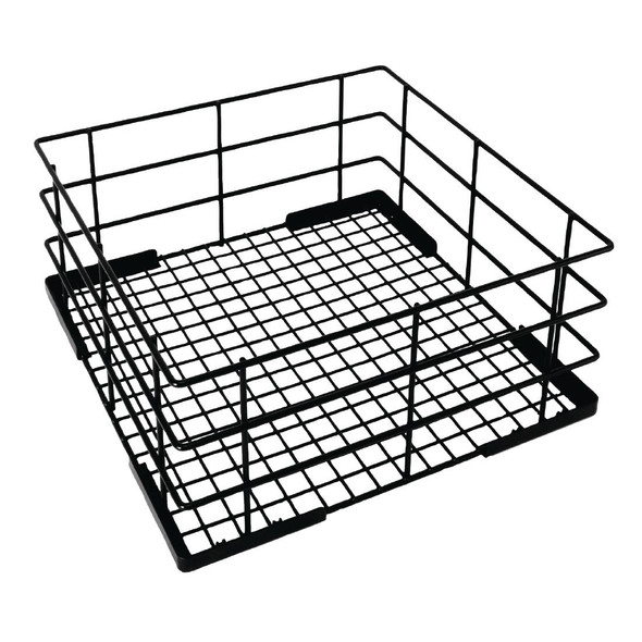 Vogue Wire High Sided Glass Basket 350mm CD242