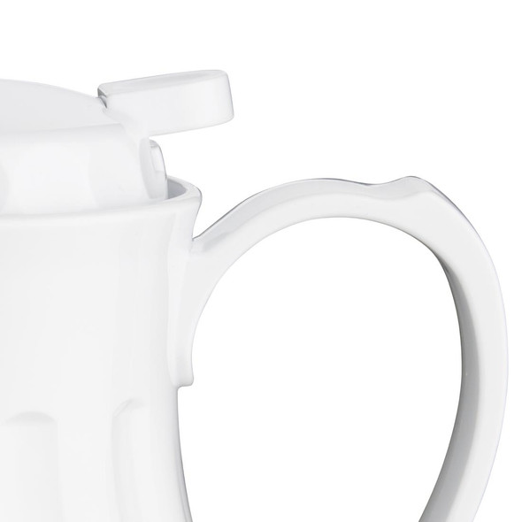 Olympia Insulated Swirl Jug White 1.2Ltr CH119