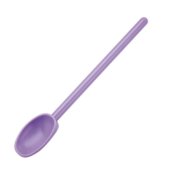 Mercer Culinary Mixing Spoon Allergen Purple 11.5" CL695