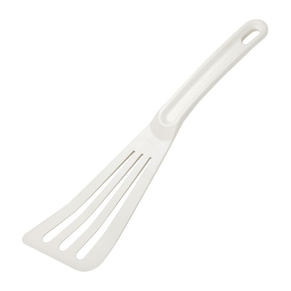 Mercer Culinary Hells Tools Slotted Spatula White 12" CN627