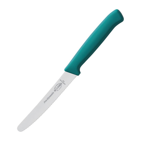 Dick Pro Dynamic Serrated Utility Knife Turquoise 11cm CR156