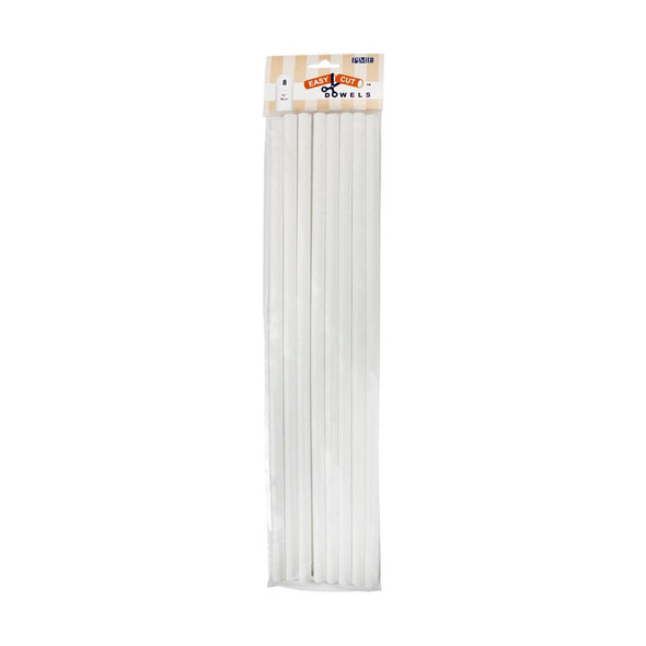 PME Dowel Rods Easy Cut 400mm Pack of 8 CX144