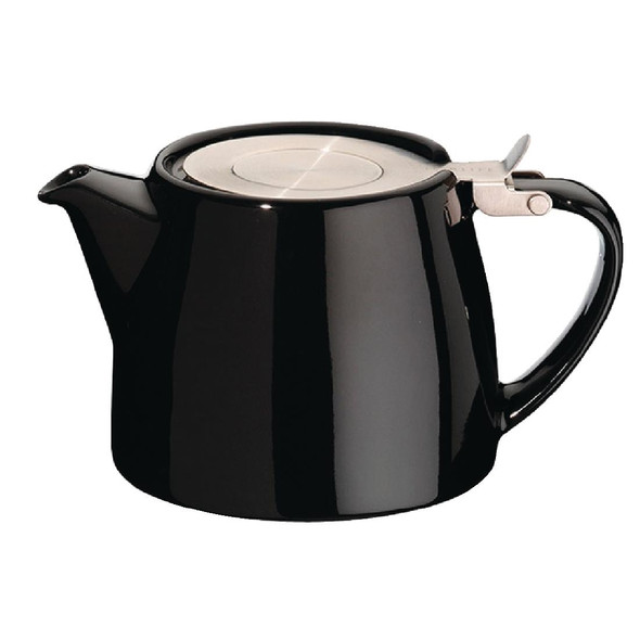 Forlife Stump Teapot Black 530ml CX581