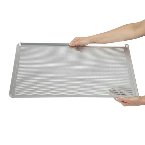 Matfer Bourgeat Perforated Aluminium Baking Sheet 600x400mm CX722