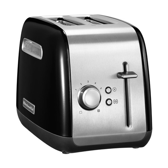 KitchenAid Classic 2 Slot Toaster Black 5KMT2115BOB CX939