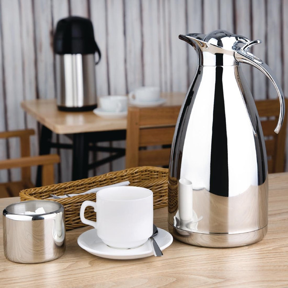 Olympia Vacuum Jug Polished 2Ltr DL169