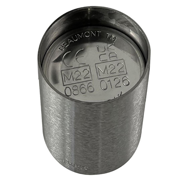 Beaumont Stainless Steel Thimble Measure 100ml CZ354