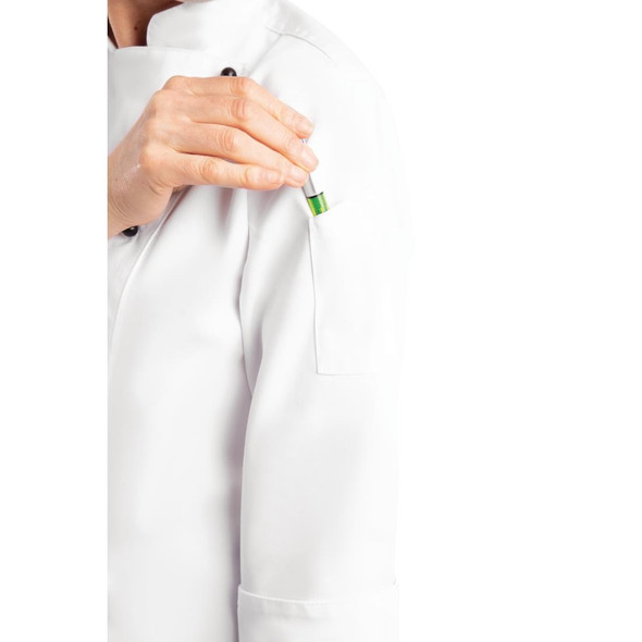 Whites Chicago Unisex Chefs Jacket Long Sleeve M DL710-M