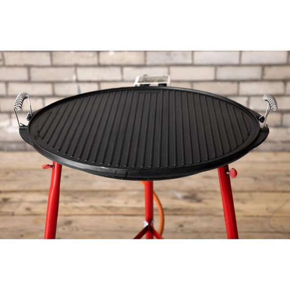 Garcima SL Enamelled Cast Iron Round Griddle Pan 520mm DM722