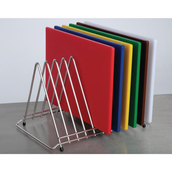 Hygiplas Heavy Duty Chopping Board Rack DP037