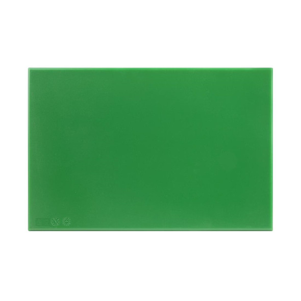 Hygiplas Anti Microbial High Density Green Chopping Board F158