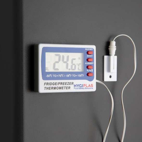 Hygiplas Digital Fridge Freezer Thermometer F343