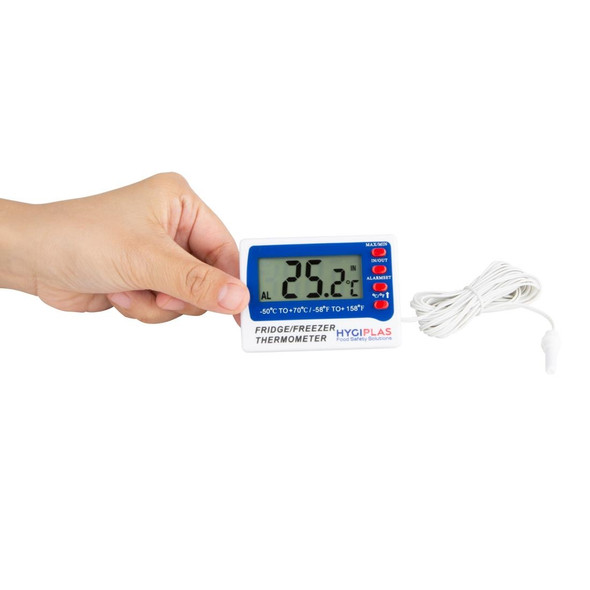 Hygiplas Digital Fridge Freezer Thermometer F343