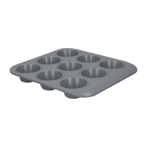 MasterClass Smart Ceramic Non-Stick Nine Hole Muffin Tin - 24x22x3.5cm FS217