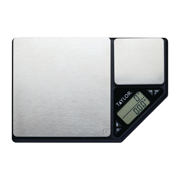 Taylor Pro Dual Platform Digital Kitchen Scale 5kg/500g FS591