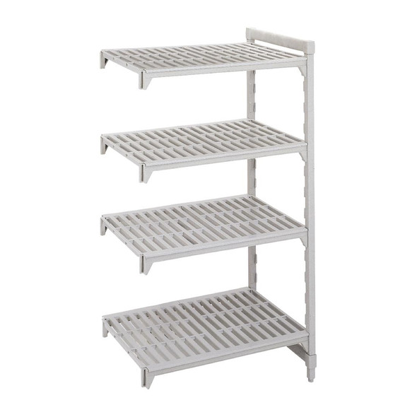 Cambro Camshelving Premium 4 Tier Add On Unit 1830H x 765W x 460D mm FW937