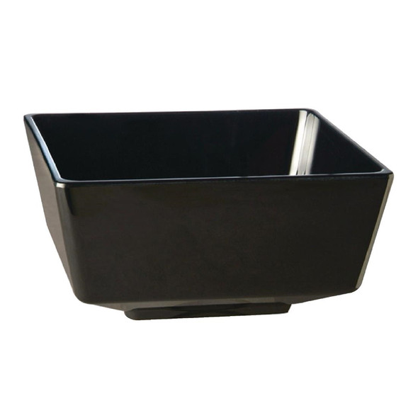 APS Float Black Square Bowl 5in GF095