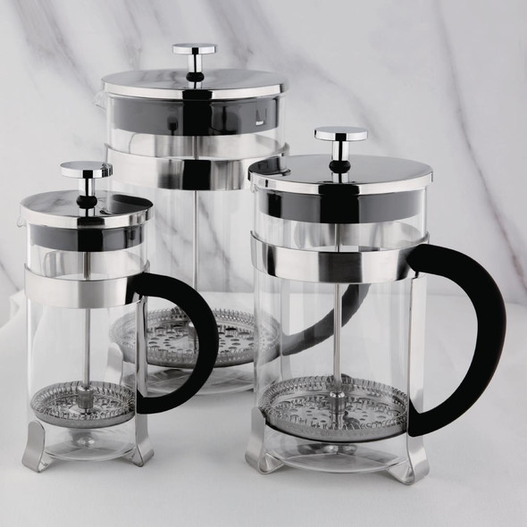 Olympia Contemporary Glass Cafetiere 3 Cup GF230