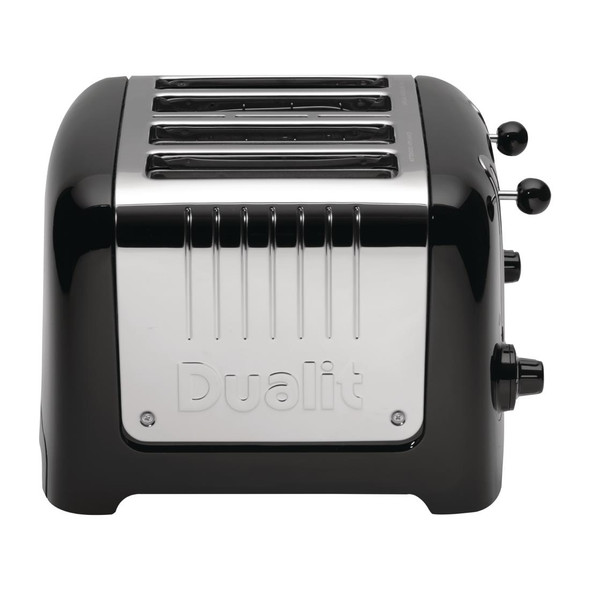 Dualit 4 Slice Lite Toaster Black 46205 GF336