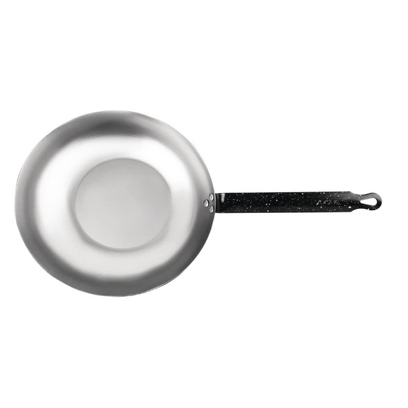 Vogue Carbon Steel Wok 280mm GG722