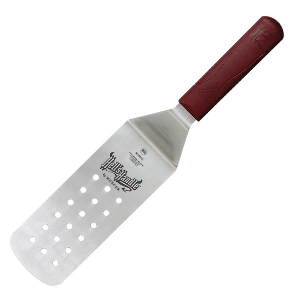 Mercer Culinary Hells Handle Heat Resistant Perforated Spatula GG732