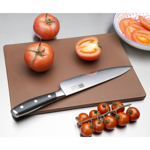 Hygiplas Low Density Brown Chopping Board Small GH792