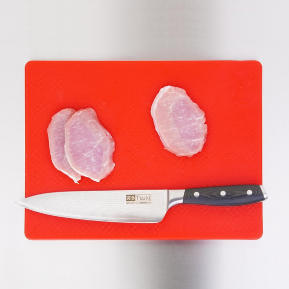 Hygiplas Low Density Red Chopping Board Small GH794