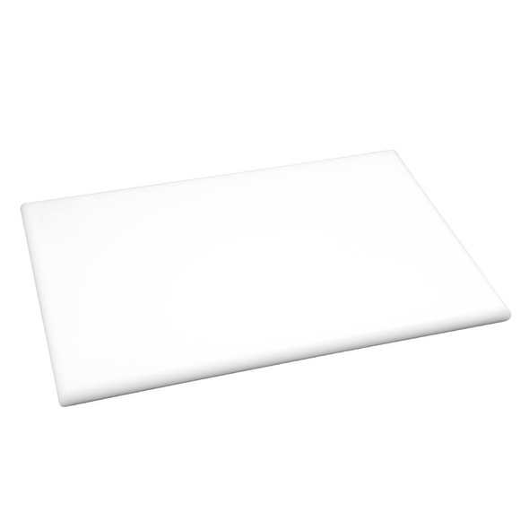 Hygiplas Extra Thick High Density White Chopping Board Standard J038