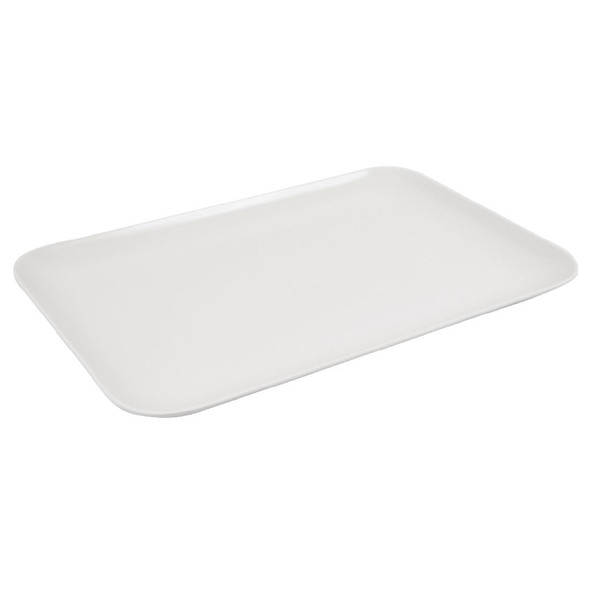 Dalebrook Melamine Large Rectangular Platter White 330mm L286