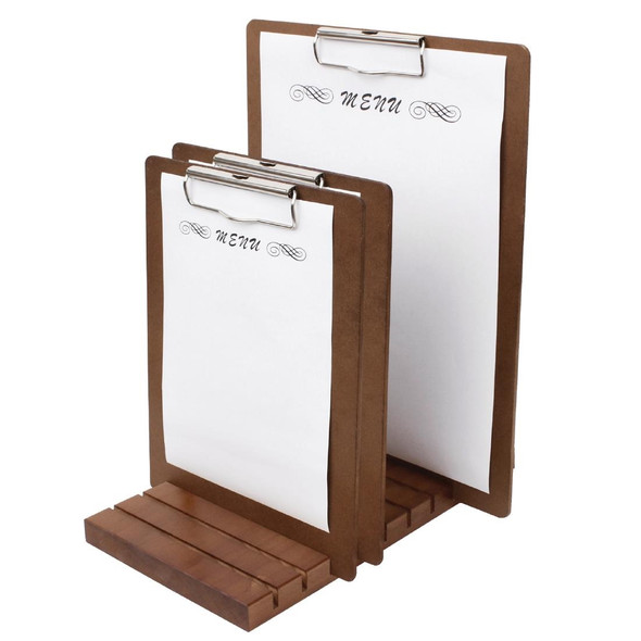 Special Offer Olympia Wooden Menu Presentation Clipboard A5 (Pack of 10) SA371