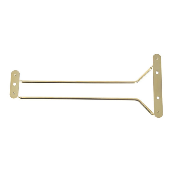 Beaumont Brass Wine Glass Rack 255mm GM203