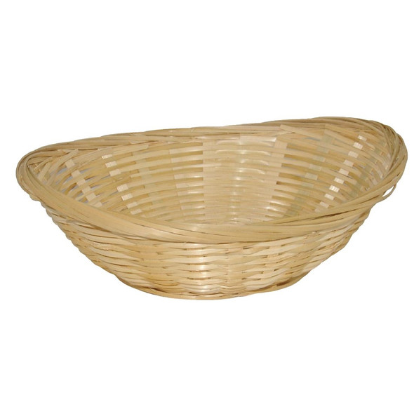 Olympia Wicker Oval Bread Basket (Pack of 6) Y571
