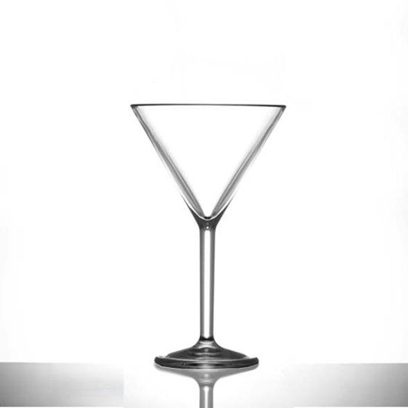 BBP Premium Polycarbonate Martini Glass 7oz 12 Pack