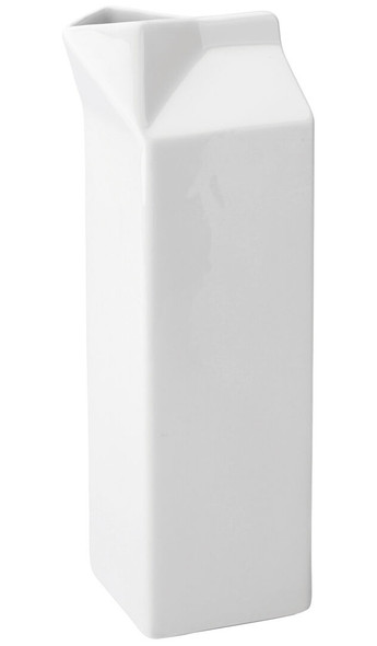 Utopia Titan Ceramic Milk Carton 36.5oz (1L) 6 Pack
