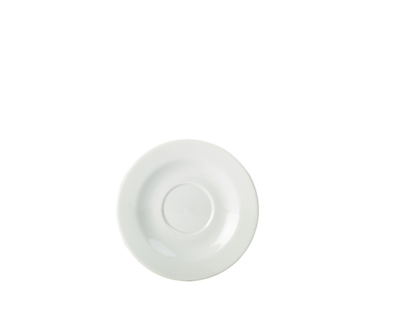 Genware Porcelain Saucer 16cm/6.25" 6 Pack