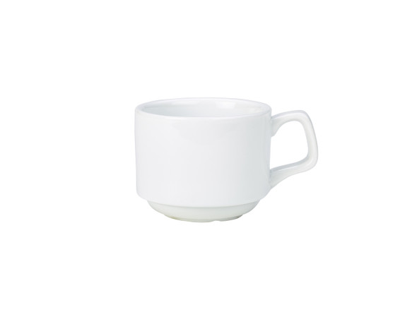 Genware Porcelain Stacking Cup 20cl/7oz 6 Pack