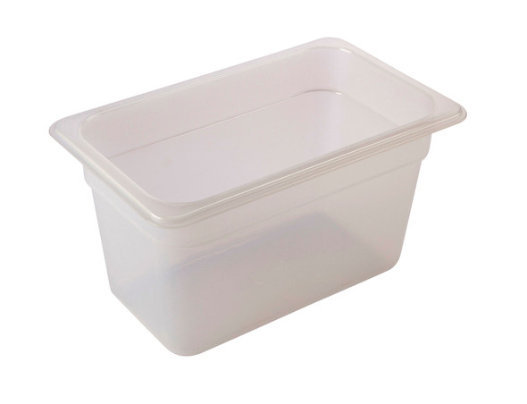 1/4 -Polypropylene GN Pan 100mm Clear 6 Pack Group Image