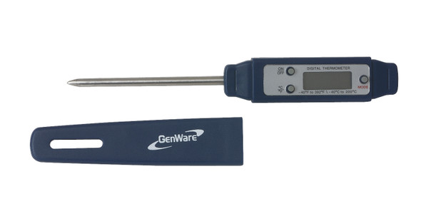 Genware Waterproof Digital Probe Thermometer Group Image