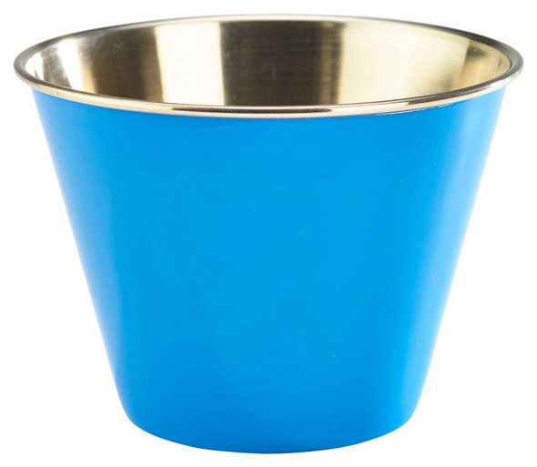 GenWare Blue Stainless Steel Ramekin 34cl/12oz 24 Pack