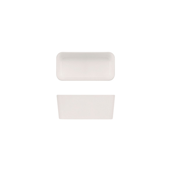 White Tokyo Melamine Middle Bento Box Insert 16.9 x 8.3 x 7cm 6 Pack Group Image